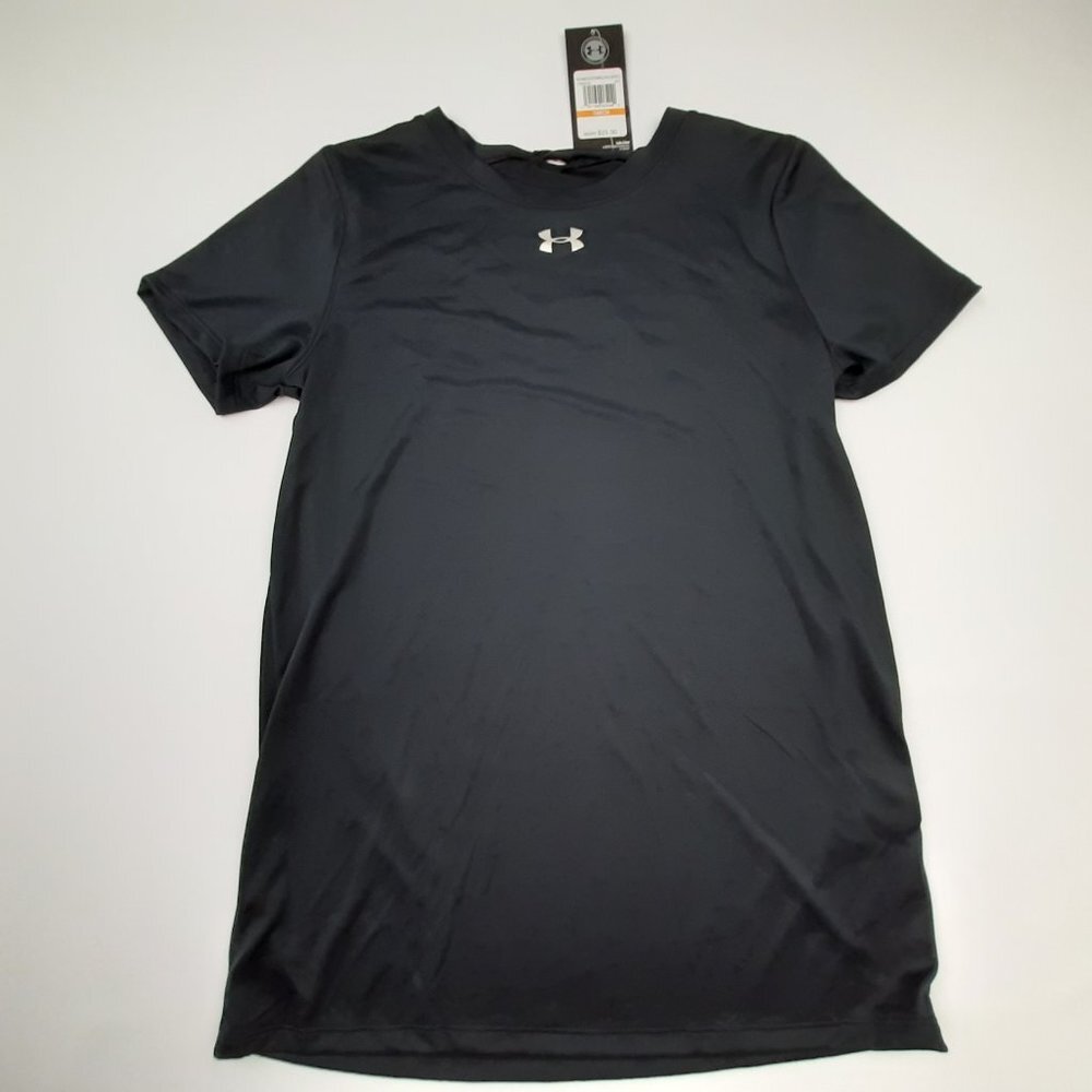 Under Armour Loose Women's Athletic T-Shirt Locker 2.0 Black Size S